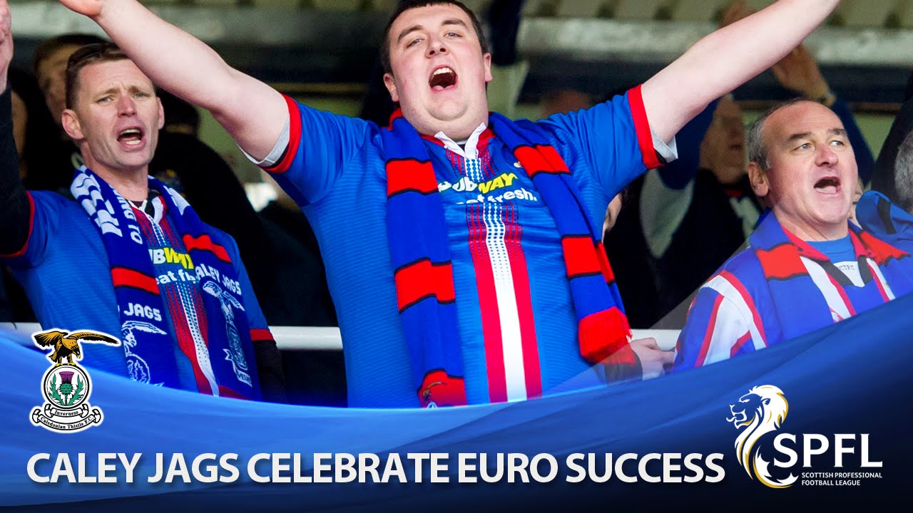 Caley Jags celebrate first ever Euro qualification!