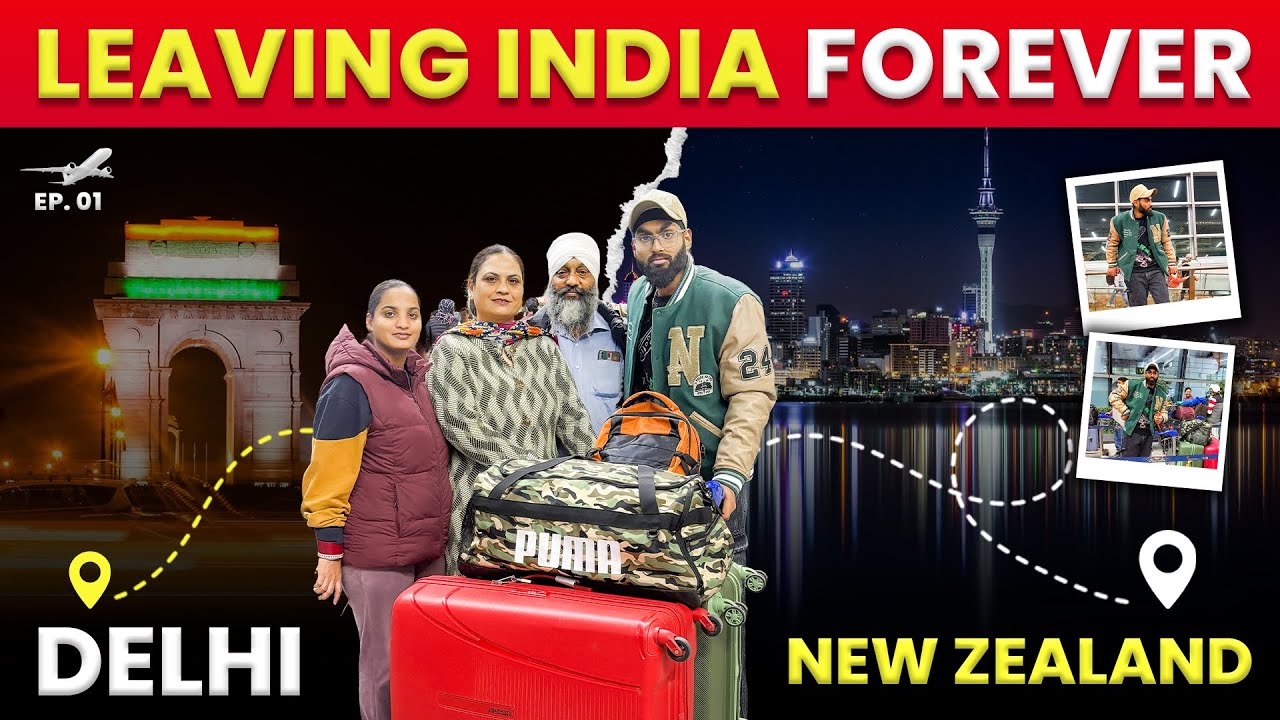 India 🇮🇳 To New Zealand Vlog 🇳🇿| First Time Flight Experience🤯| Playing for Hamilton Cricket  Part-1