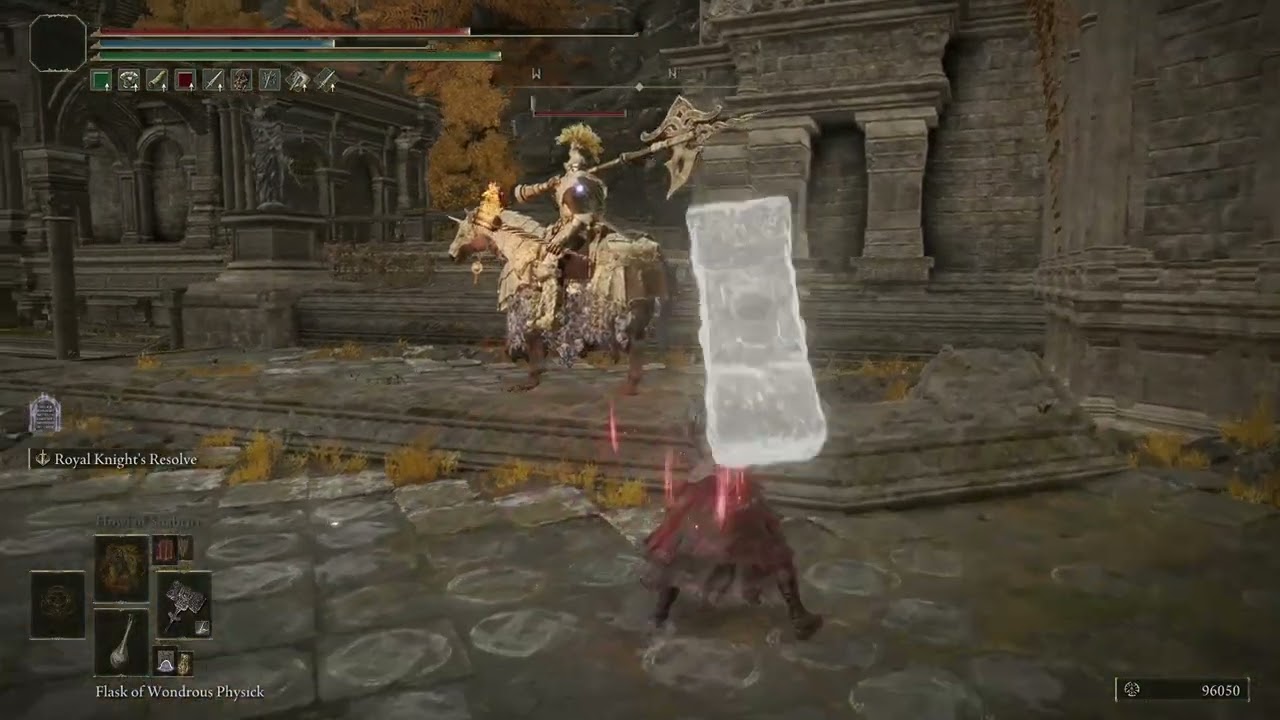 Smacking tree sentinal in his ahh | Elden ring Ng+8