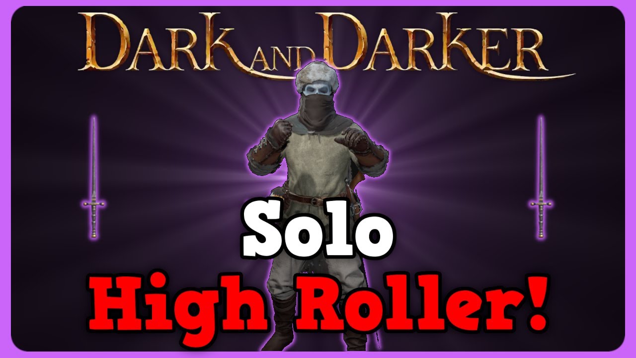 PVP Adventures #31 Poison Rupture Rogue! Solo High Roller Goblin Caves | Dark and Darker