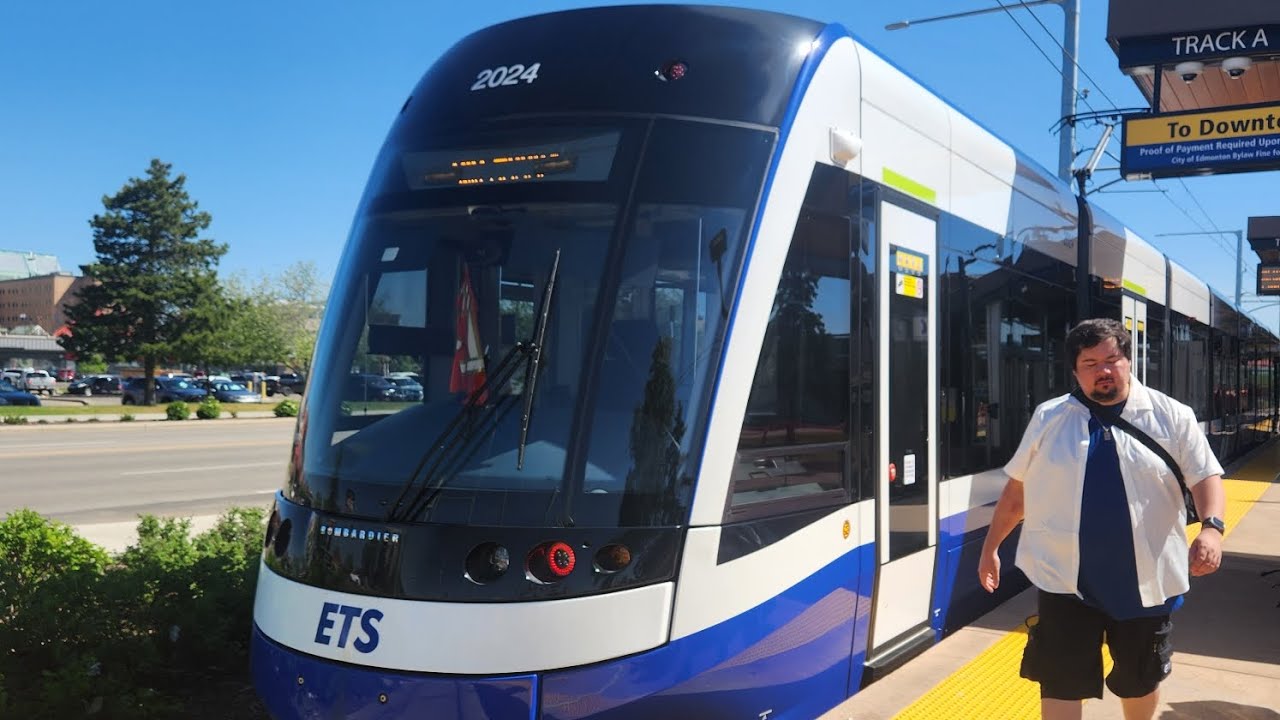 Edmonton Valley Line Bombardier car #2024: Quarters - Mill Woods
