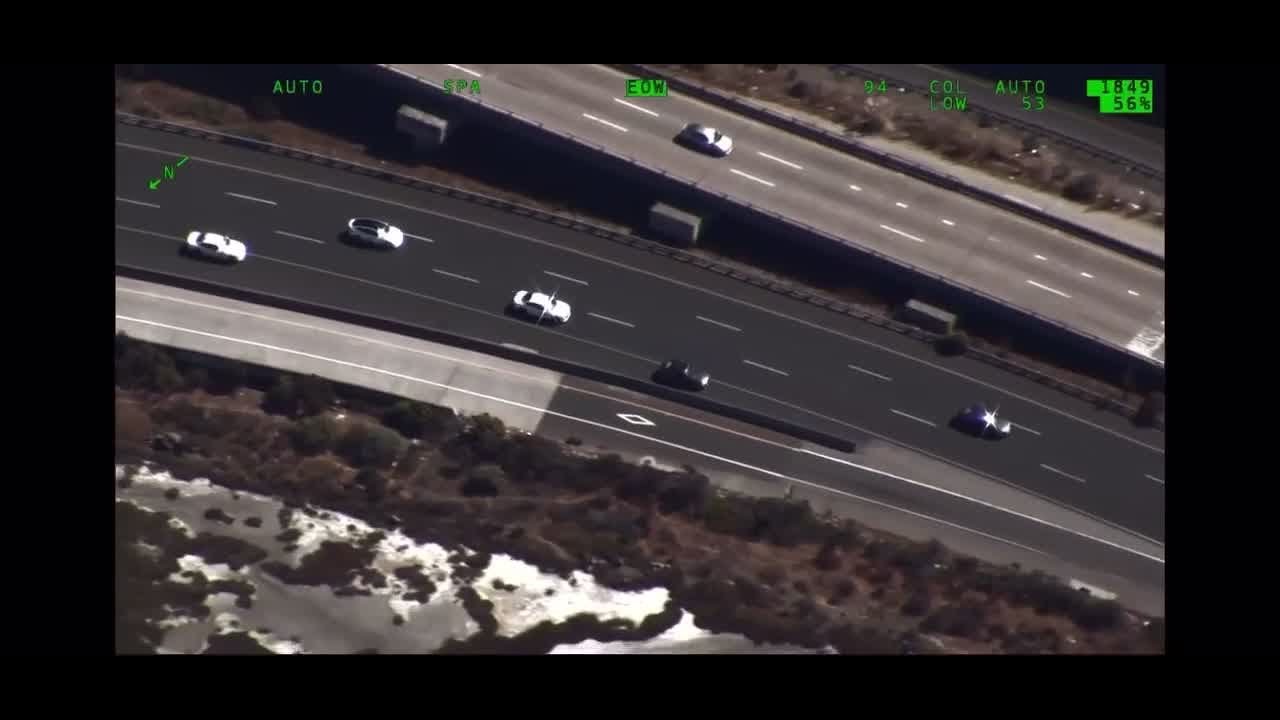 CHP Vídeo: Wild East Bay Pursuit of Hercules Starbucks Robbery Suspects