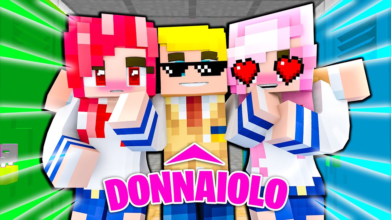 DIVENTO UN DONNAIOLO NELLA MIA SCUOLA!! - Minecraft ITA Roleplay