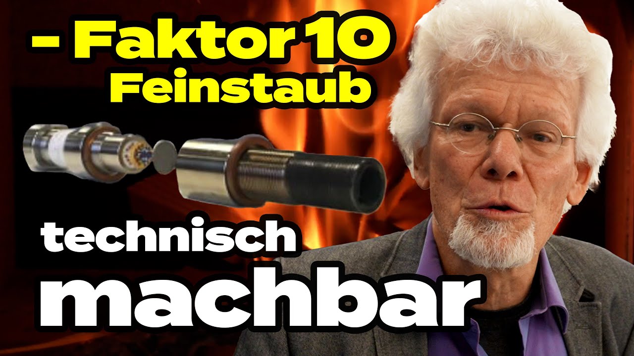 Sind 4.000 € für 90 % weniger Feinstaub aus dem Holzofen für Dich eine Option?