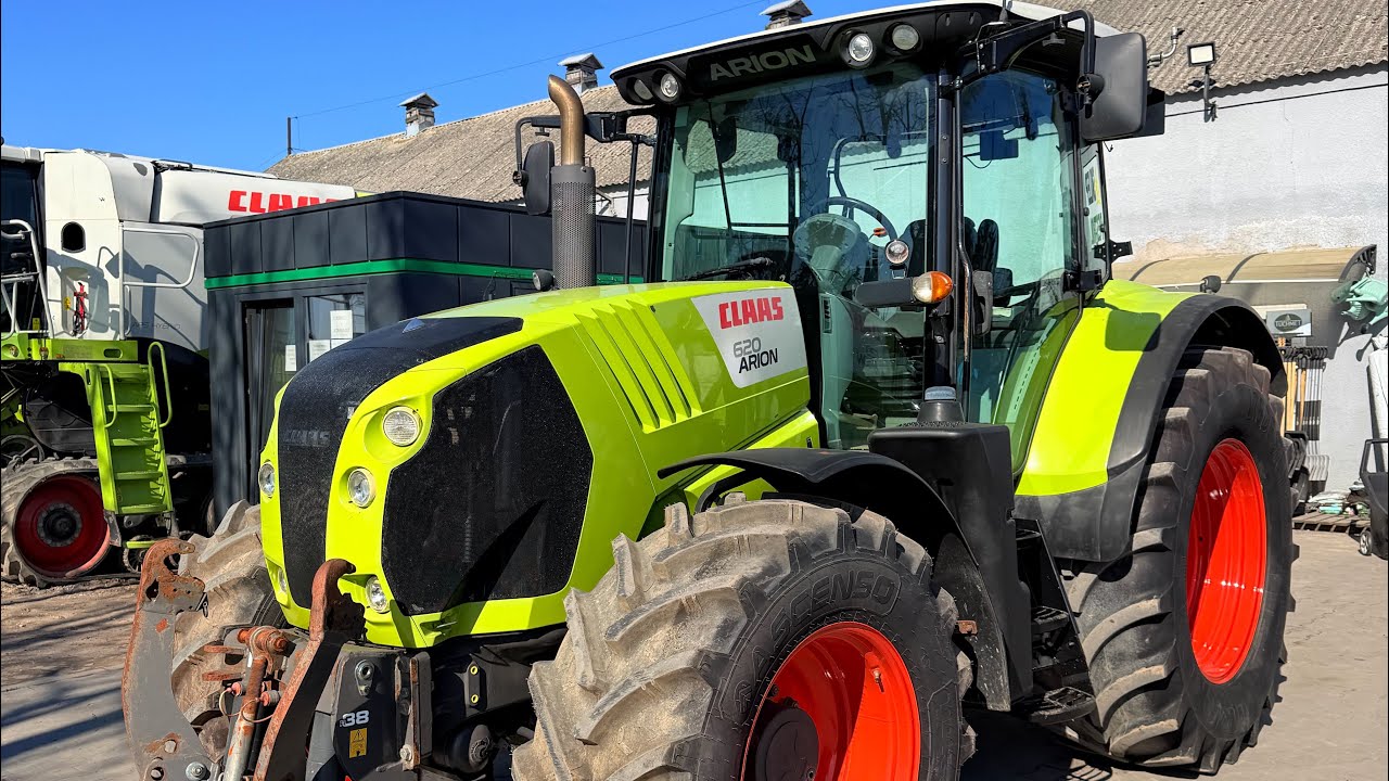 Claas Arion 620, 2014 rok, 6 cylindr&oacute;w JOHN DEERE 158KM, na sprzedaż/for sale, prezentacja/review,