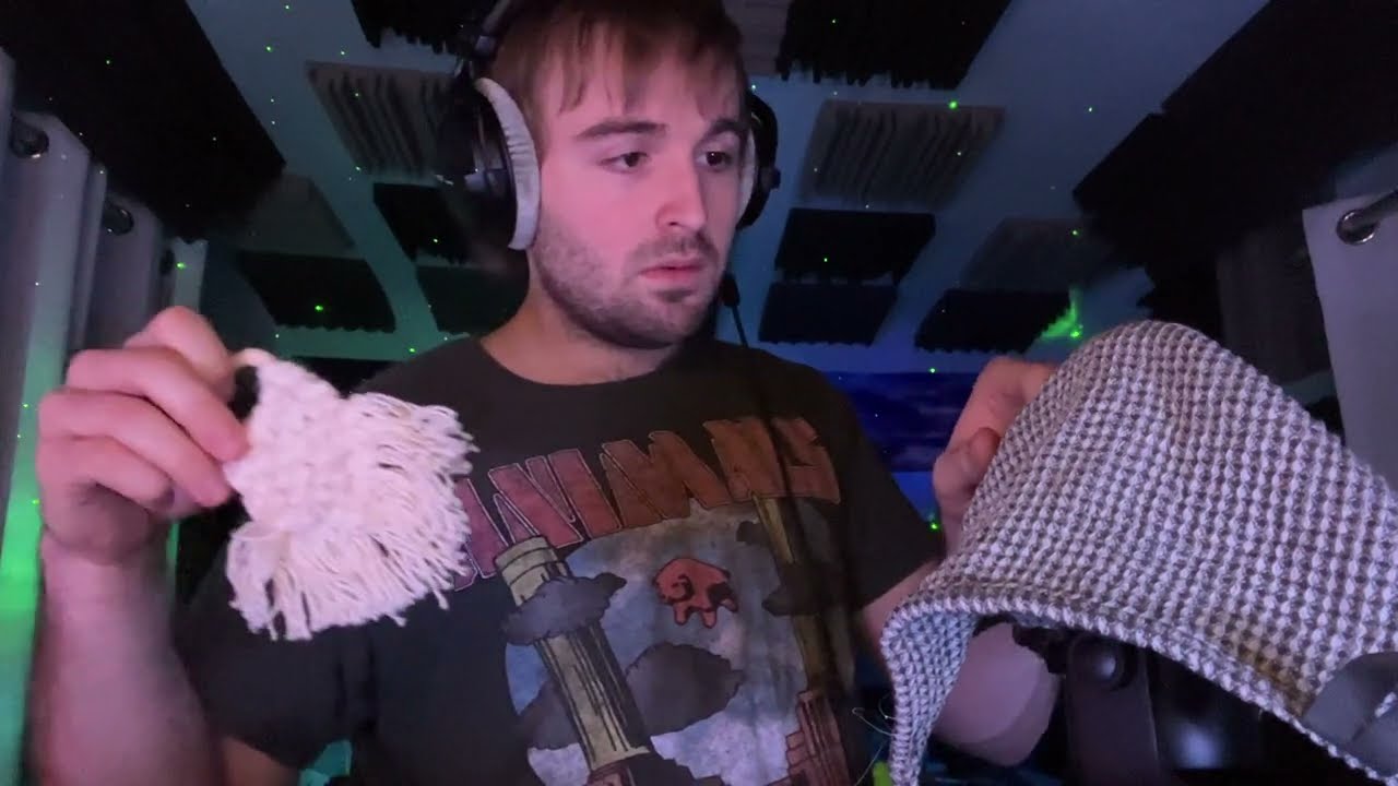 ASMR - Scratching + Brushing :)