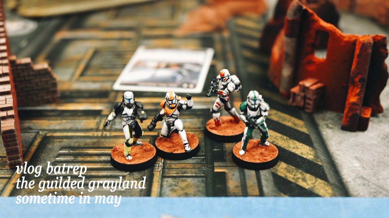 Star Wars Legion Battle Report Vlog (Tempest Force vs. Rex Delta Echo ARFs Nonsense)