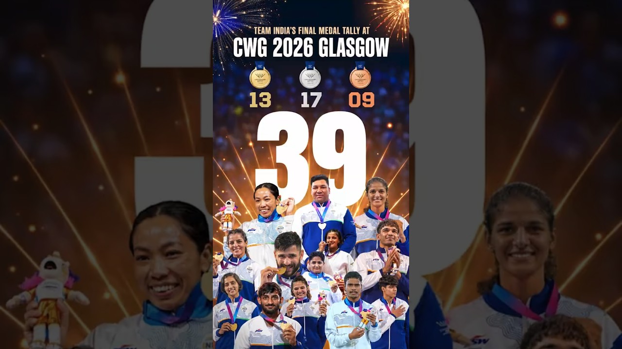 Commonwealth Games में भारत का जलवा! #glasgow2026
