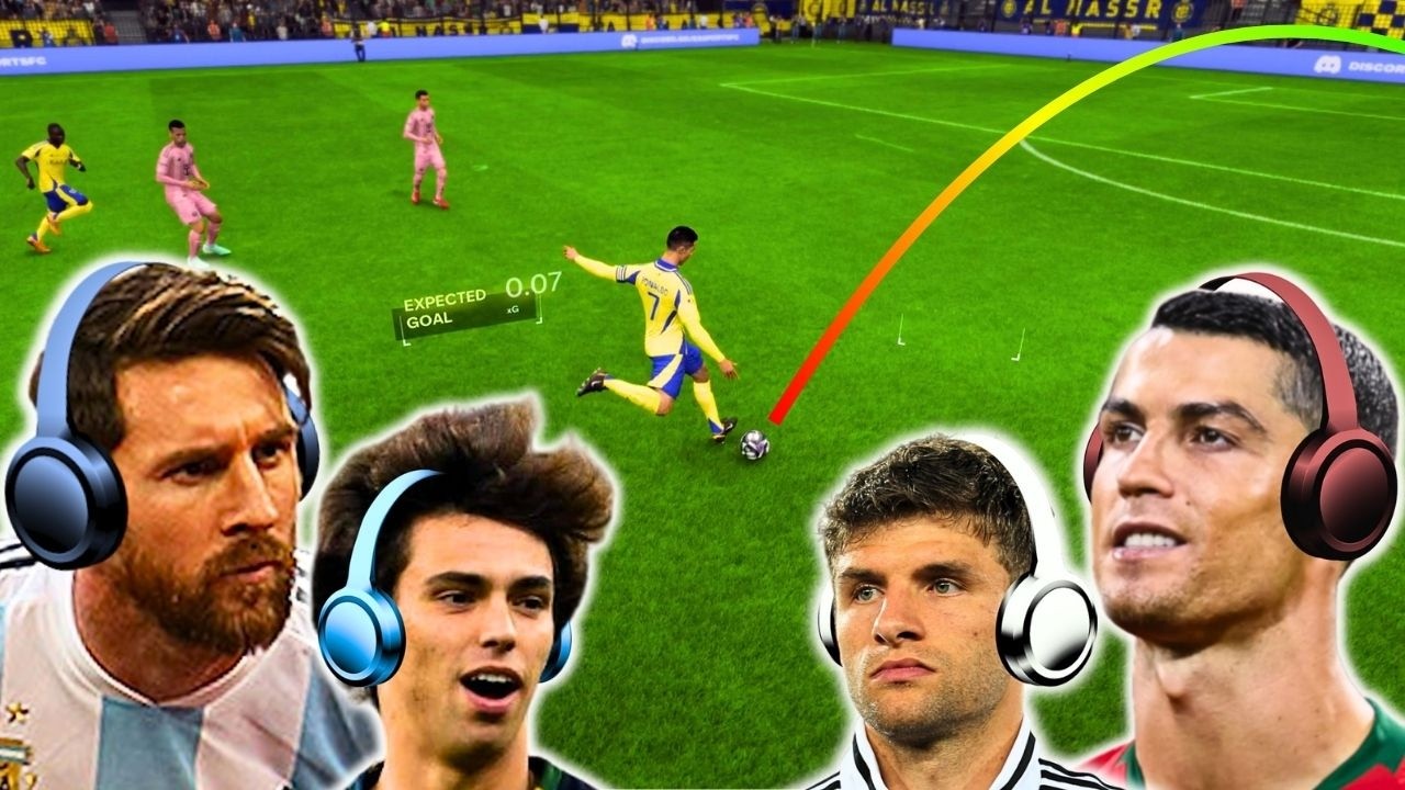 Messi & Felix vs Ronaldo & M&uuml;ller - FC 25