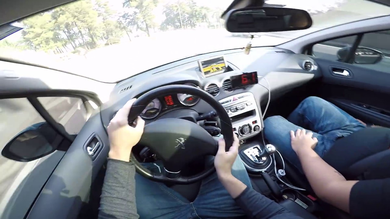 Peugeot 308 1.6 THP TURBO | Acelerando na Rodovia Castello Branco | Test Drive Onboard | POV GoPro
