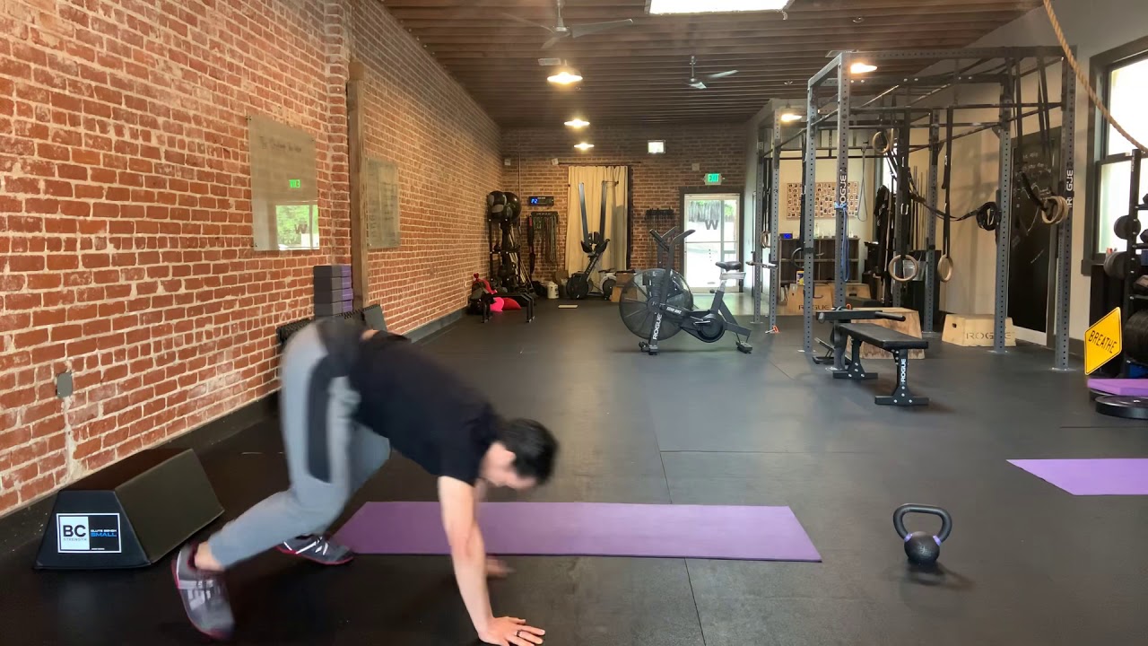 Broad Jump to Reverse Crawl