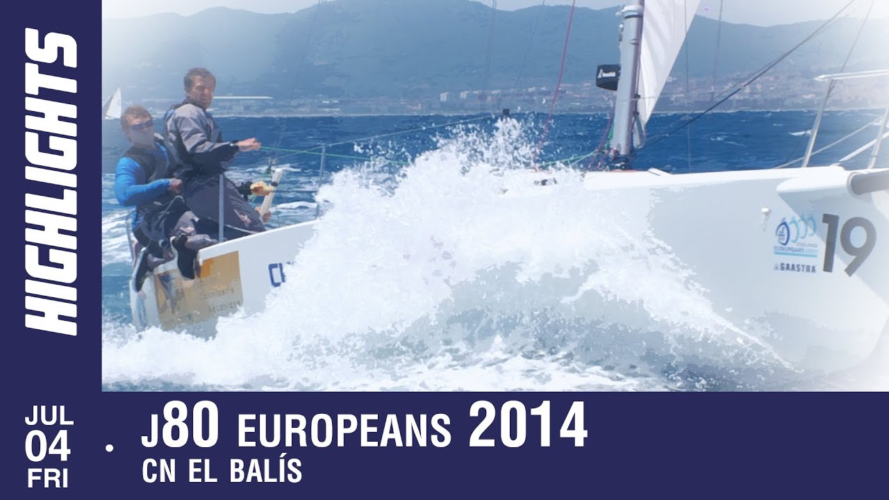 J80 Europeans 2014 CN el Balís - friday