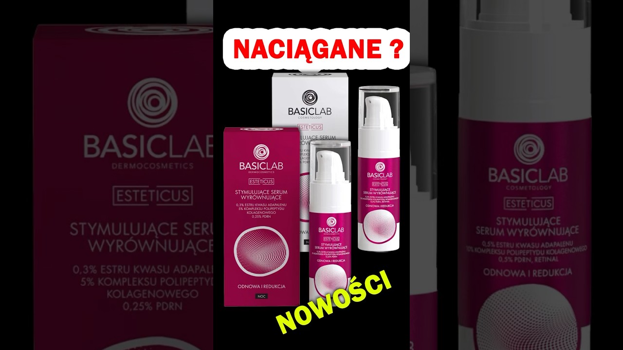 WHAT'S ALL THE FUUS ABOUT 😏 NEW BASICLAB PRODUCTS - ADAPINOID vs RETINOL #shorts #care #retinol
