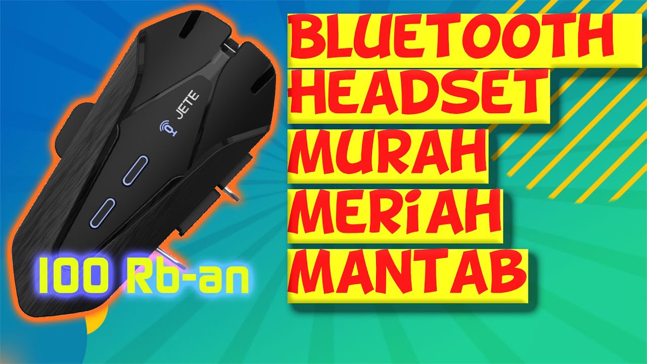 headset helm kere hore untuk komunikasi pas touring JETE RH1