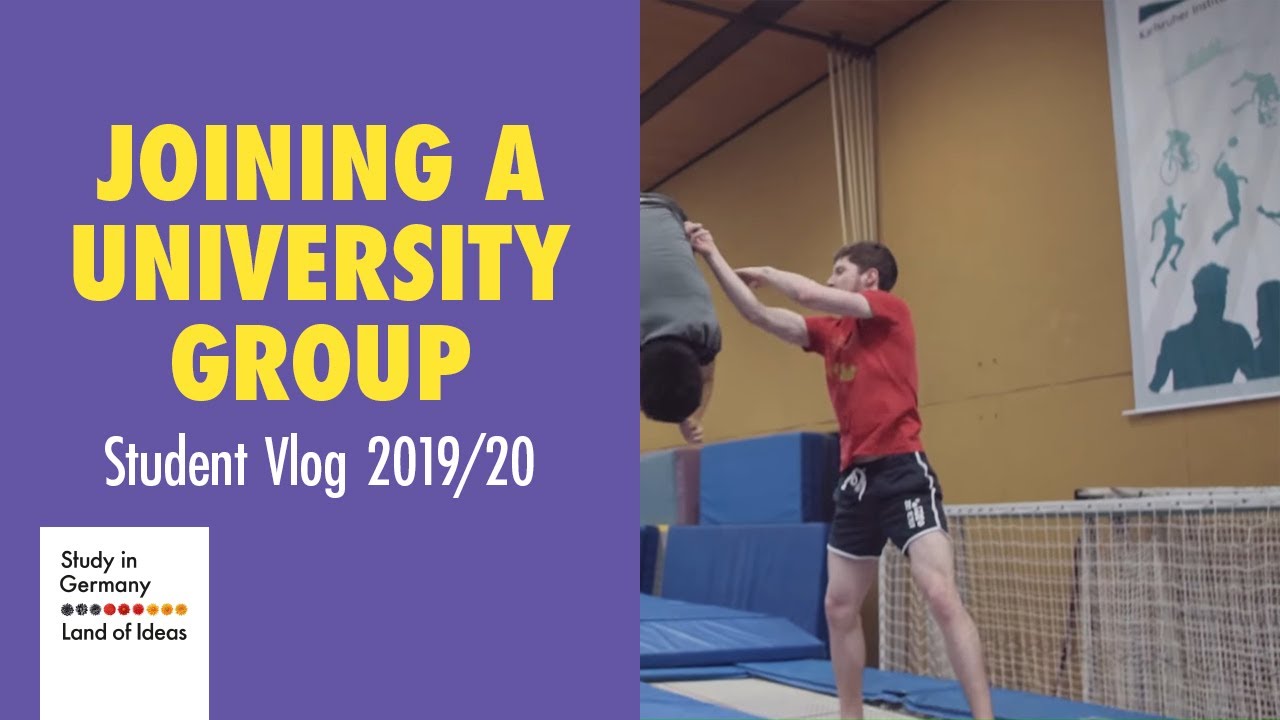 Joining a University Group | Study in Germany Vlog 2019/20