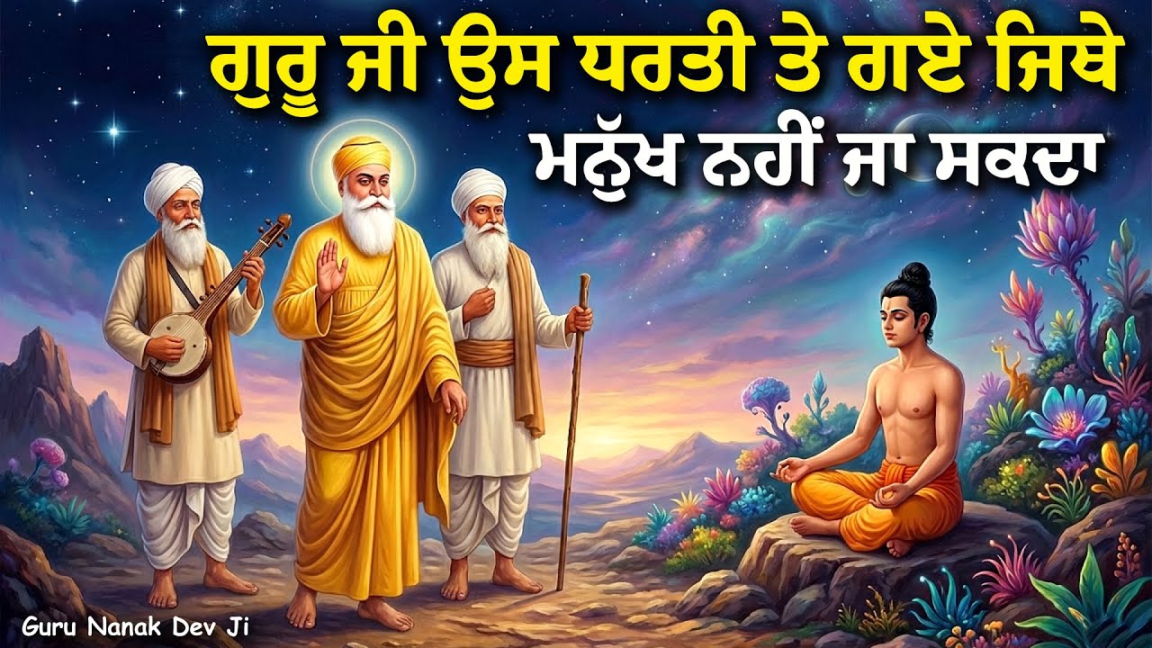 ਜਦੋ ਗੁਰੂ ਜੀ ਨਵੀ ਧਰਤੀ ਤੇ ਗਏ | Guru Nanak Dev Ji Katha | United Panjab