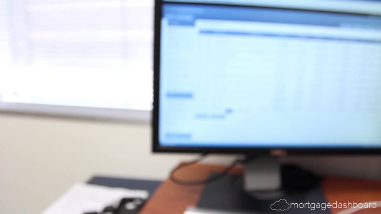 MortgageDashboard Mortgage Loan Origination Software