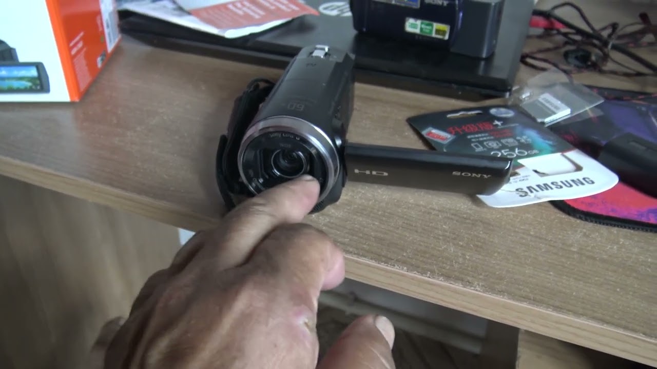Купил новую камеру Sony HDR-CX625