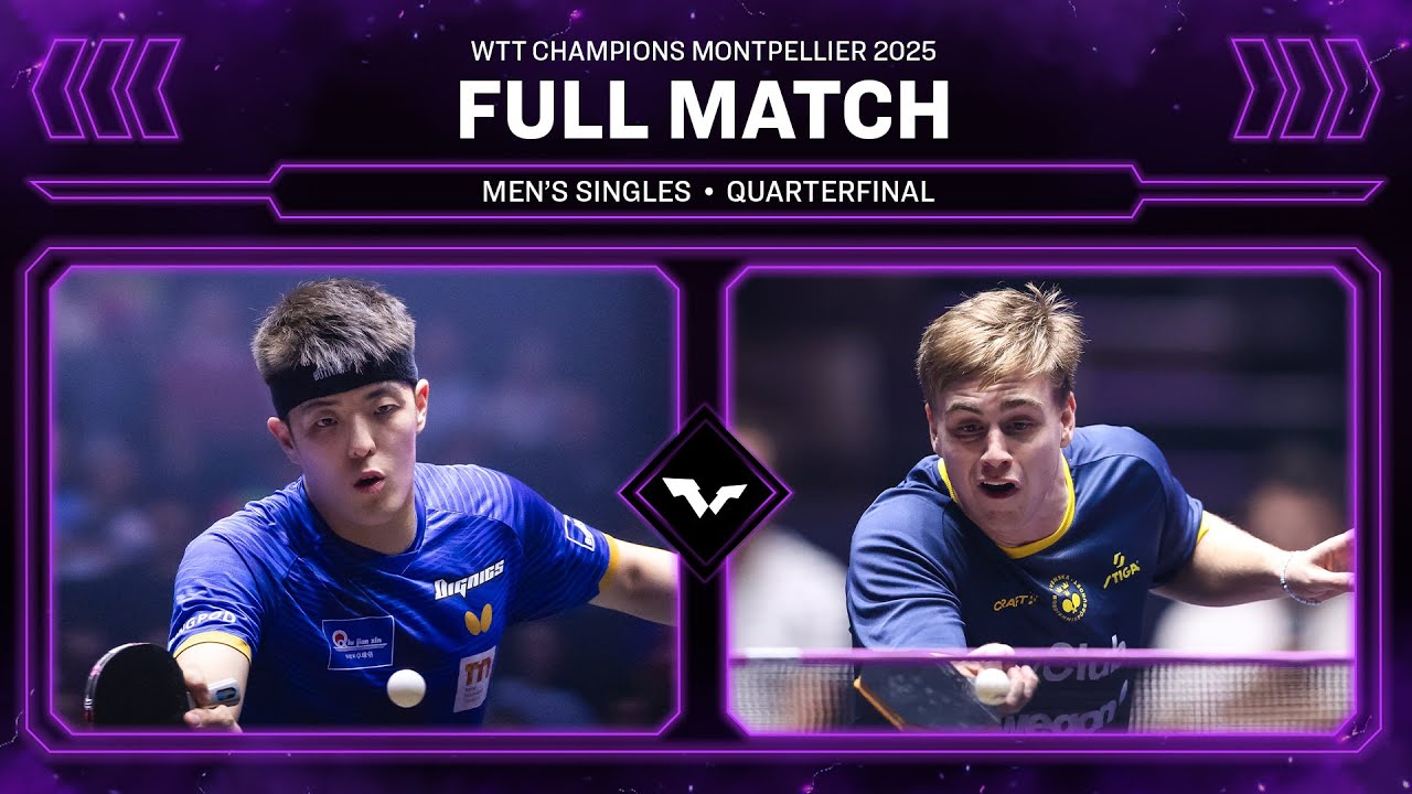 FULL MATCH | Dang Qiu vs Truls Moregard | MS QF | #WTTMontpellier 2025
