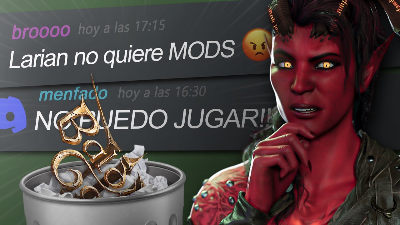 ¿Qué pasa con los mods? Fans ESTALLAN CONTRA Larian 😡