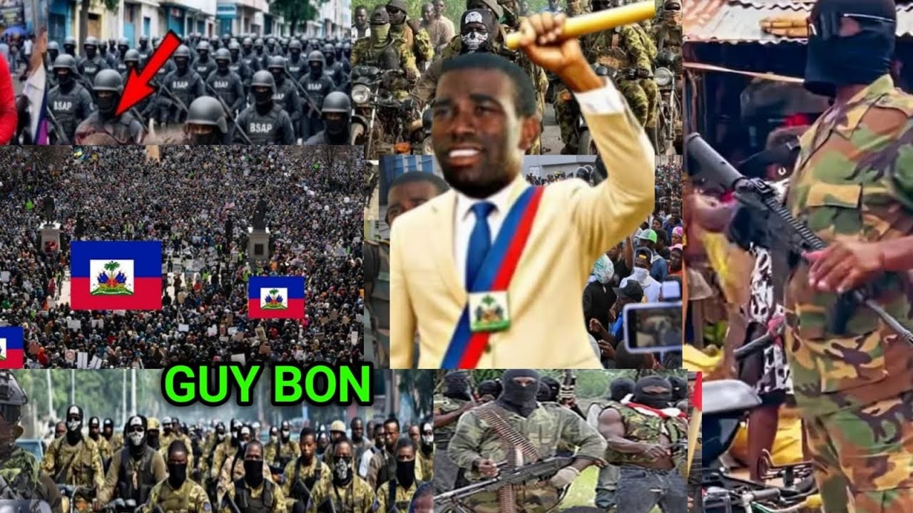 26 FEV GUY PHILIPPE DEDOUBLE REVOLISYON PÈP LA SÒLDA GUY DWE RIVE PÒTOPRENS EPI PRAN PALÈ NASYONAL