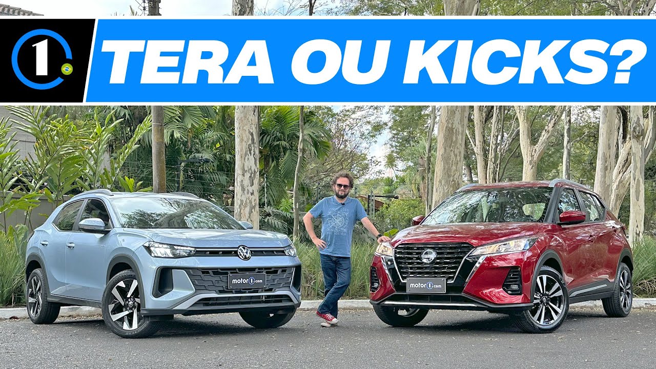 TURBO ou ASPIRADO? QUAL SUV LEVAR POR R$ 145 MIL? Volkswagen Tera HIGH x Nissan Kicks Advance Plus
