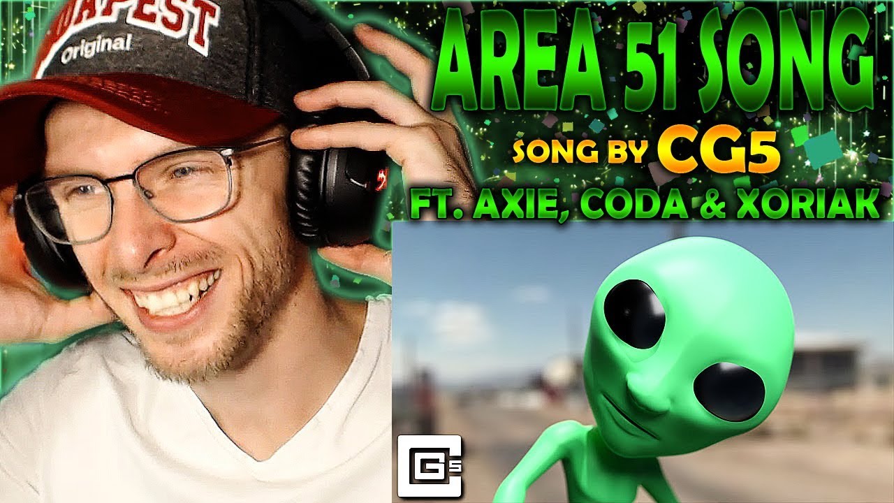 Vapor Reacts #885 | AREA 51 MEME SONG - by CG5 ft. Coda, Axie & Xoriak REACTION!!