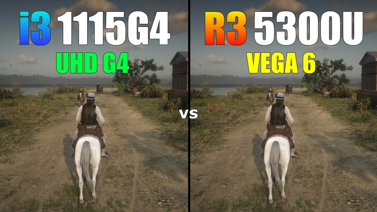 Ryzen 3 5300U Vega 6 vs (i3 1115G4) Intel UHD Graphics G4 Gaming Test ! 2021