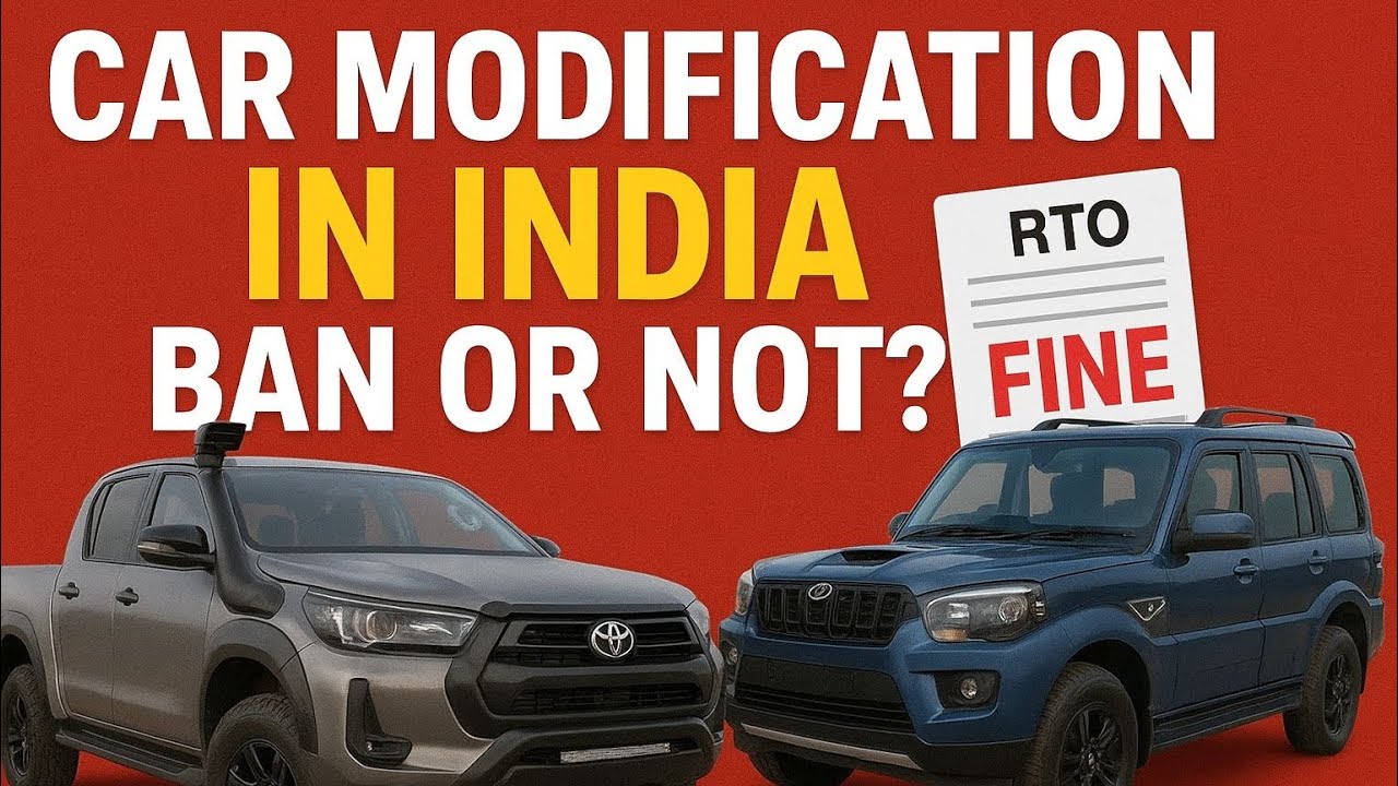 Car Modifications BAN In India‼️