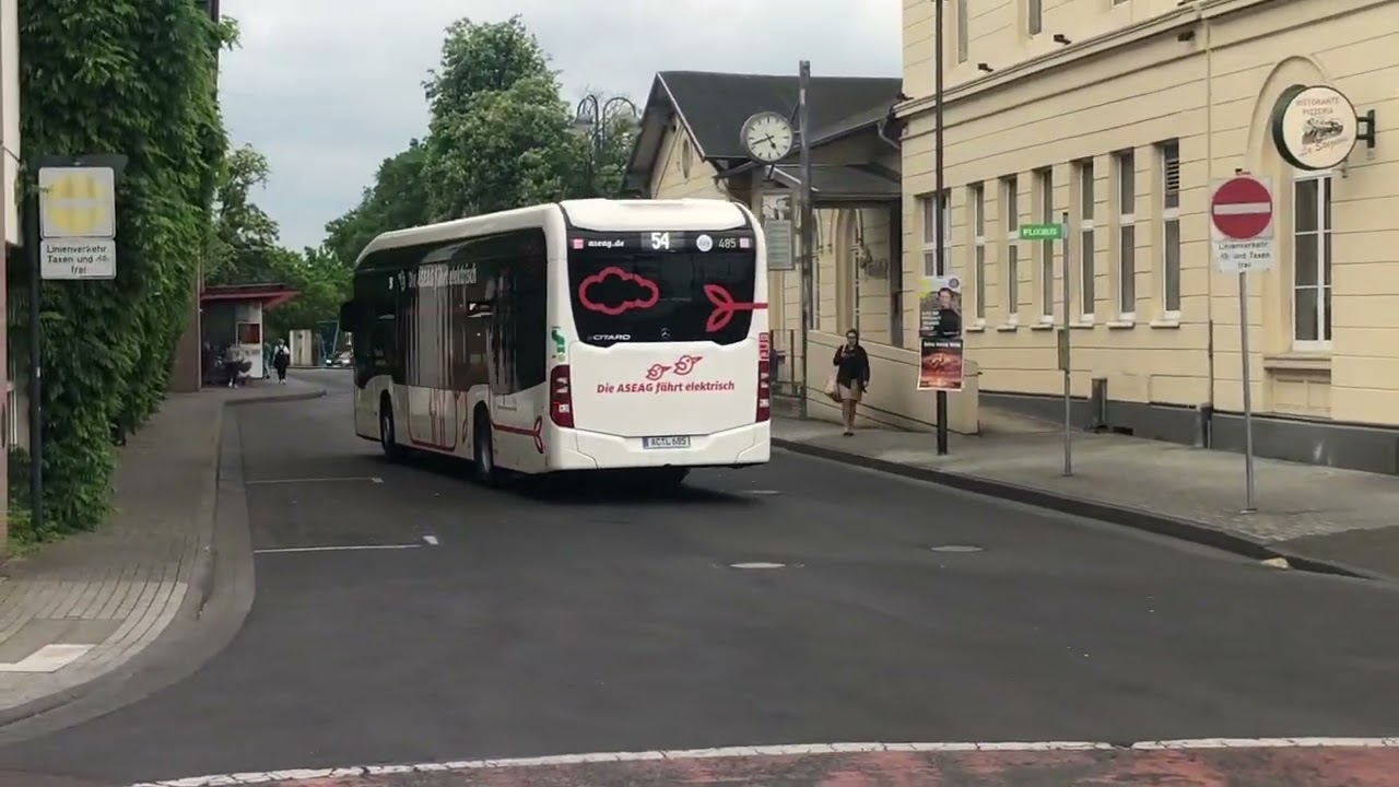 Bus Verkehr in Herzogenrath Bahnhof