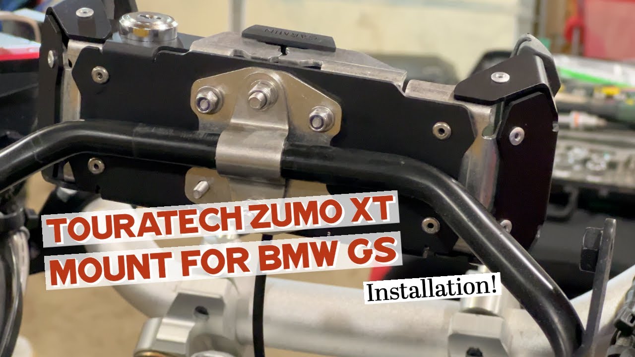 Install: Touratech Zumo XT Mount for BMW R1250GS Adventure and R1200GSA