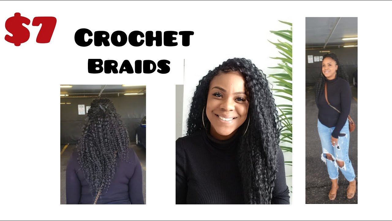 $7 Sensationnel Lulutress crochet Braids: Crochet braids Hair review