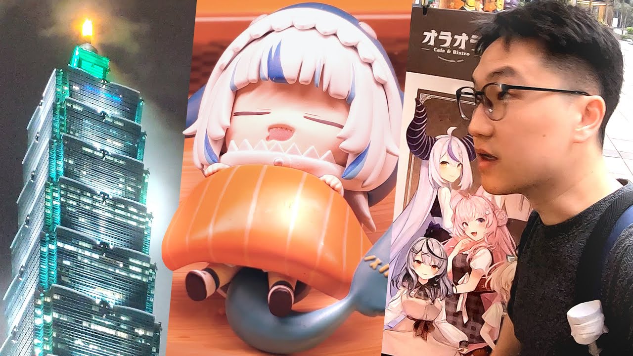 I Did 30-Hour Speedrun to Hit 5 hololive Spots in Taiwan