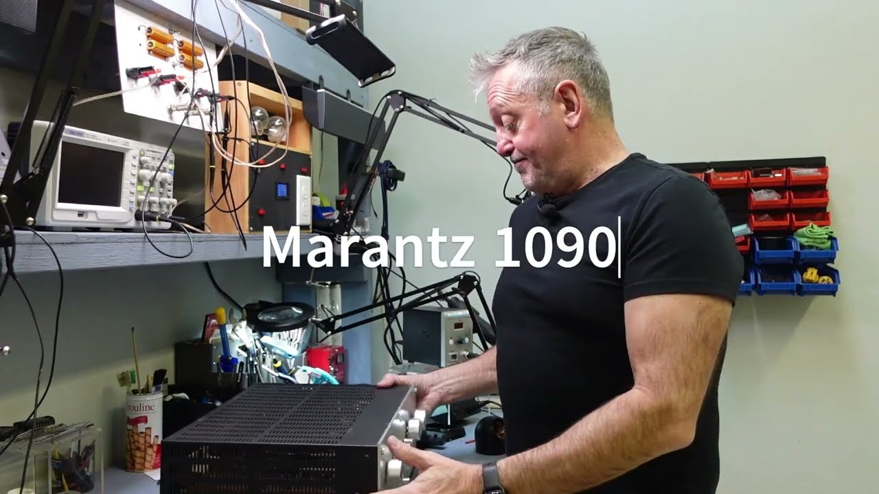 Искажение Marantz 1090 на правом канале.