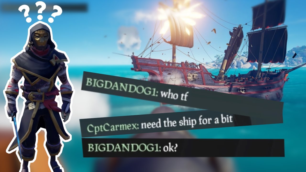 Taking Charge of a Galleon Open Crew - Sea of Thieves