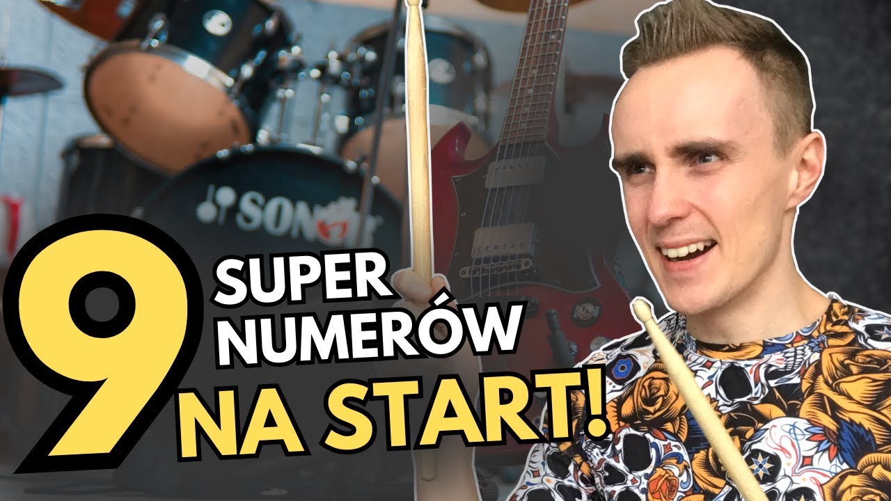 9 Utworów NA PERKUSJĘ Dla Początkujących! 🥁 idealne na start! 🌟