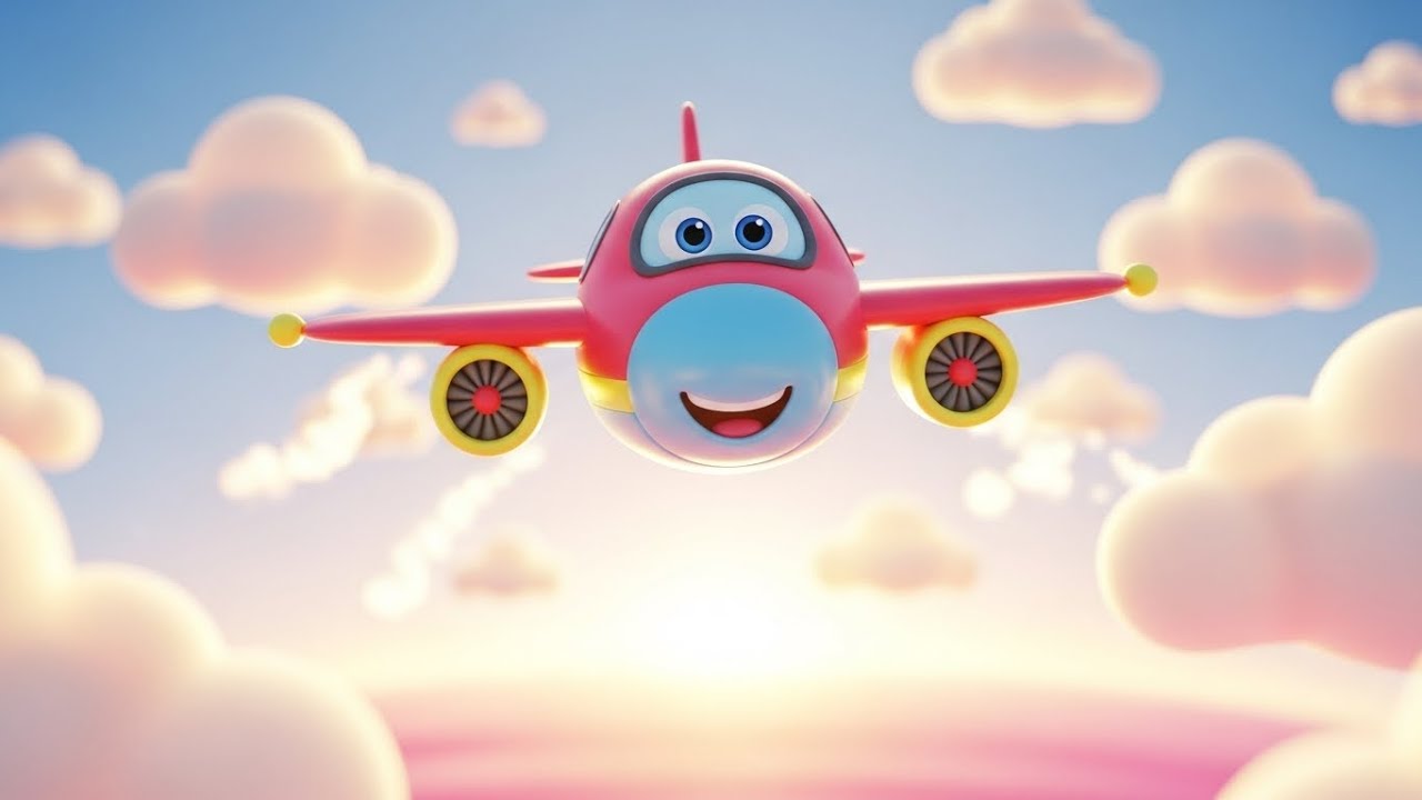 Маленький самолётик пролетает над Страной Конфет 🛩️🍭🍬 | Мультфильм для детей и сладкое приключение