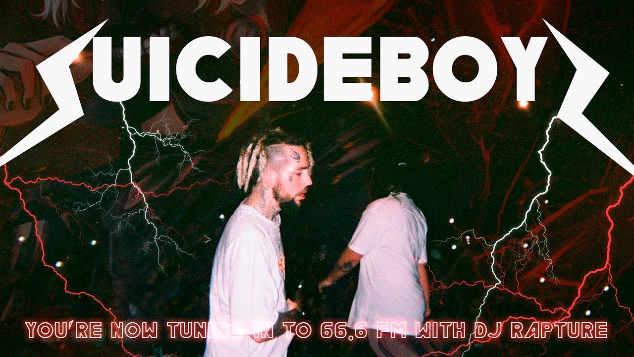 $UICIDEBOY$ - You're Now Tuning in to 66.6 FM with DJ Rapture / LIVE / ПЕРЕВОД / WITH RUSSIAN SUBS
