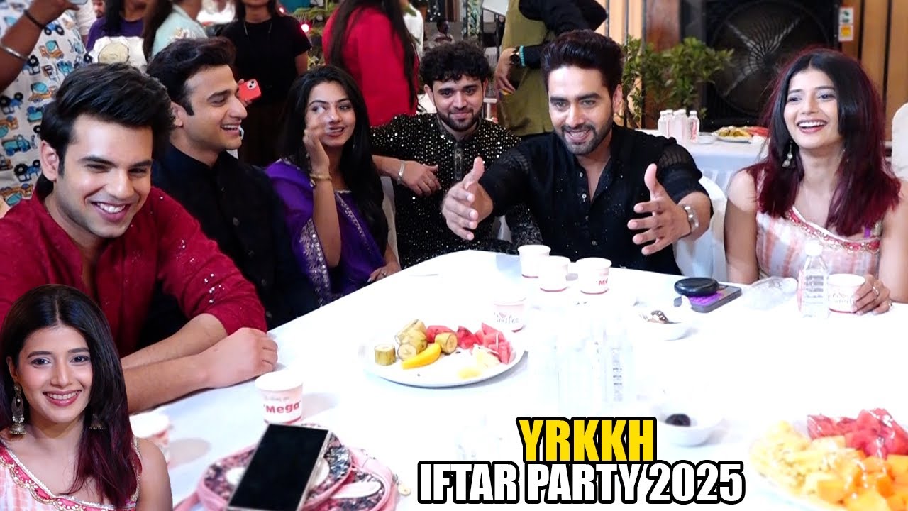 Yeh Rishta Kya Kehlata & Anupama Iftar Party 2025 With  Cast | Samridhi Shukla, Rohit Purohit,Rupali