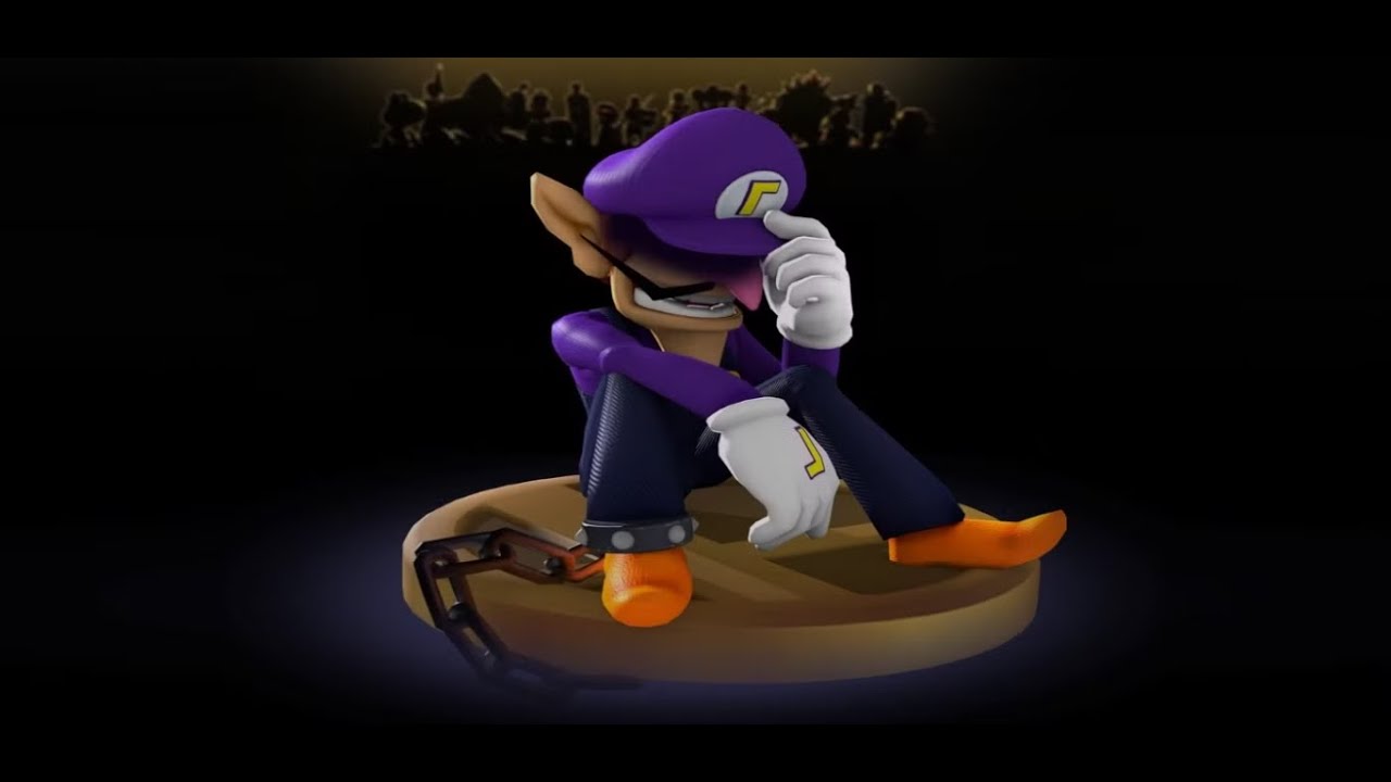 Waluigi losing in Mario Party 10 minigames for almost 40 minutes