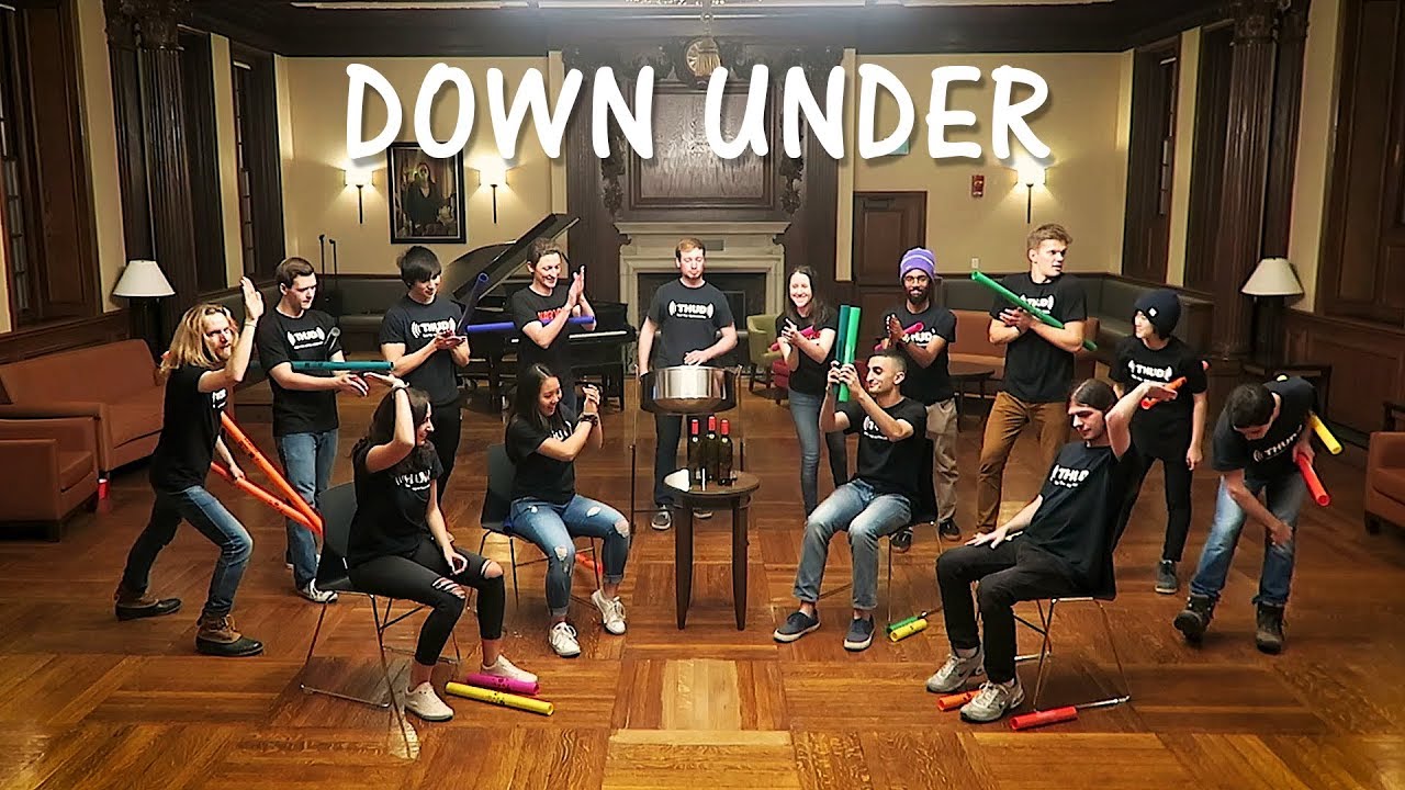 Down Under on Boomwhackers feat. HarvardTHUD