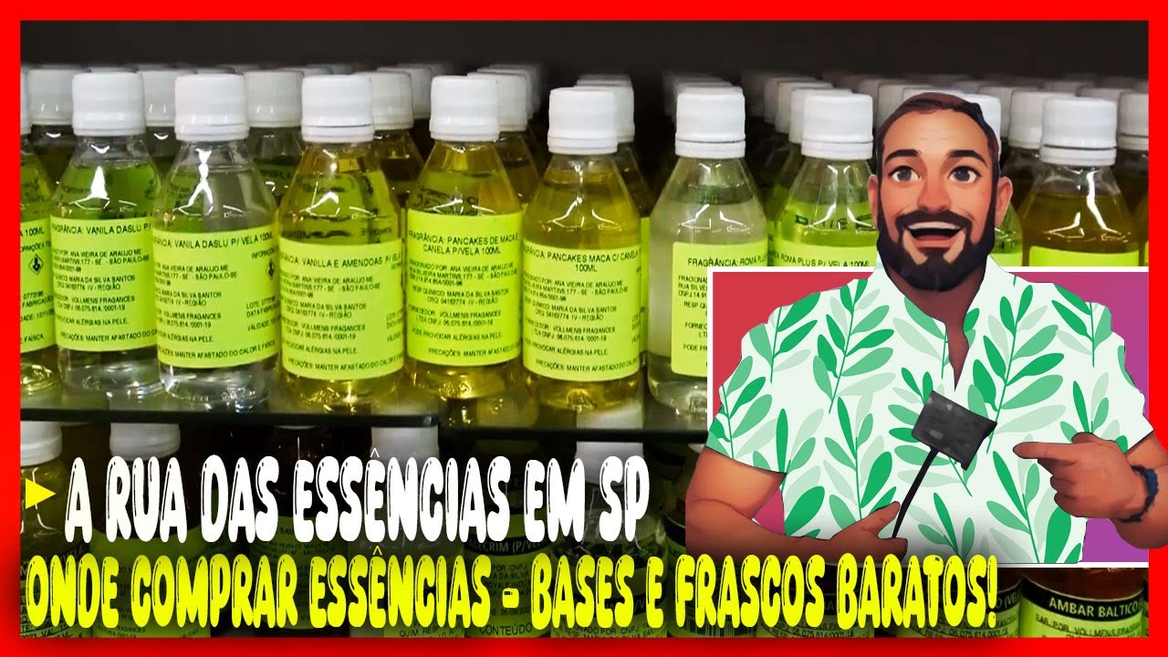 FAÇA VOCÊ MESMO! PERFUMES, VELAS, SABÃO, AMACIANTES... FORNECEDOR COMPLETO EM SP