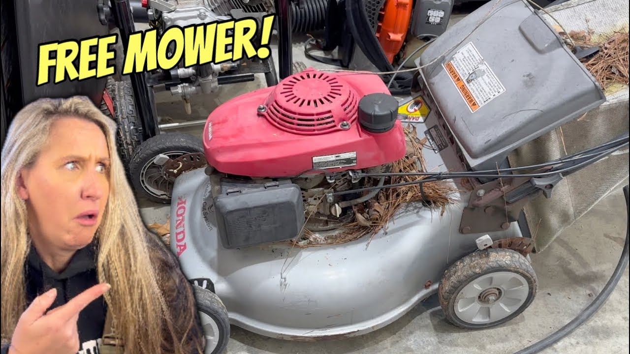 Will It Run? Can We Turn This Customers Honda Mower Trash Into Our Treasure?