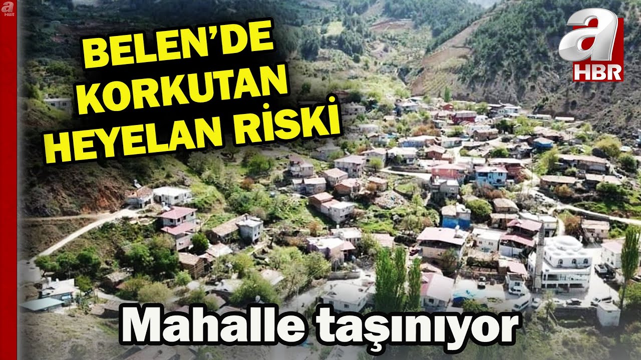 Mahalle heyelan riskiyle taşınıyor! Belen'de yeni kurulacak mahalle için 228 konut yapılacak