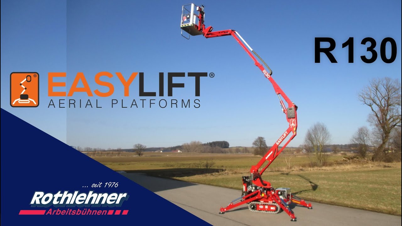 Easylift R130  Raupen-Arbeitsbühne
