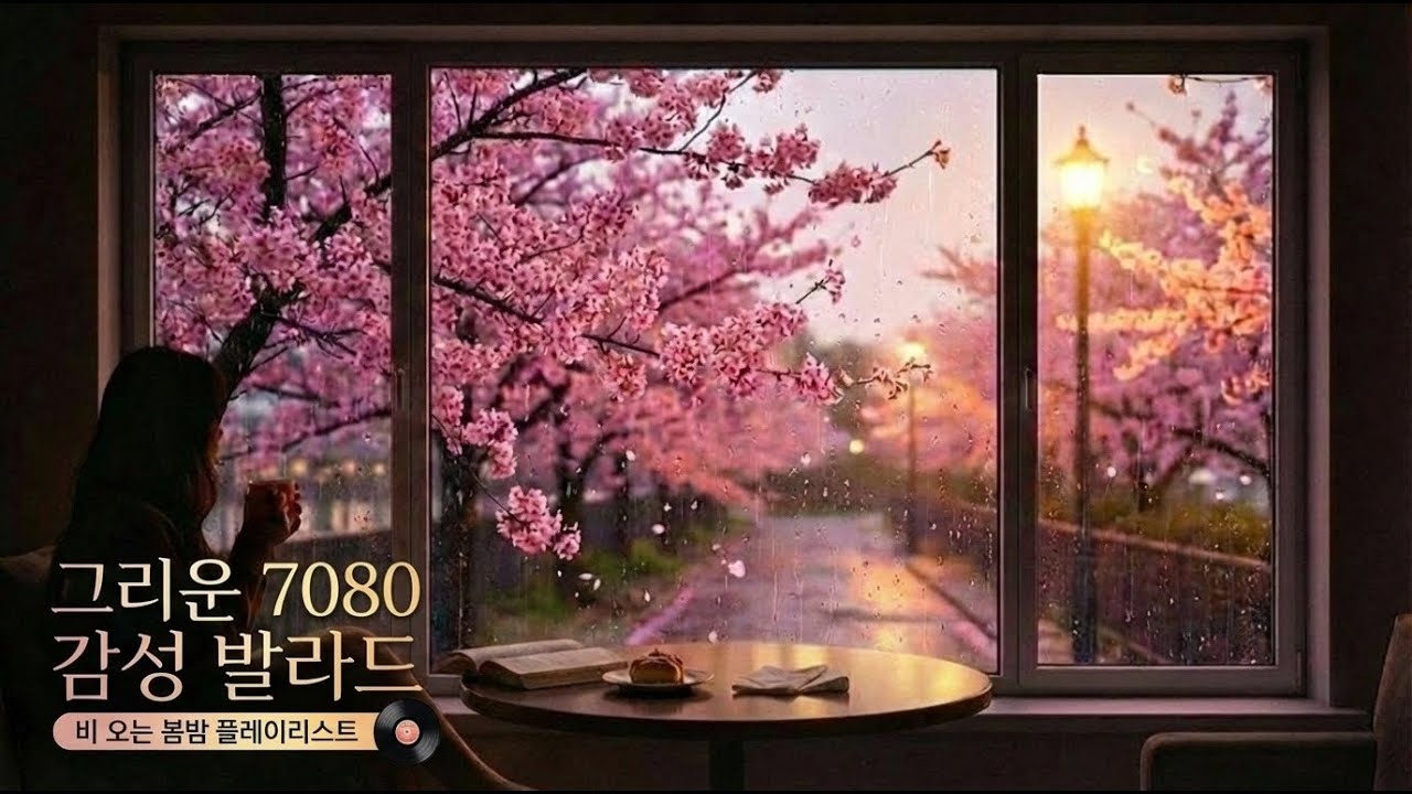 🌸 봄날 창가에서 혼자 듣는 7080 감성 발라드 | 50·60대 중년을 위한 인생 노래