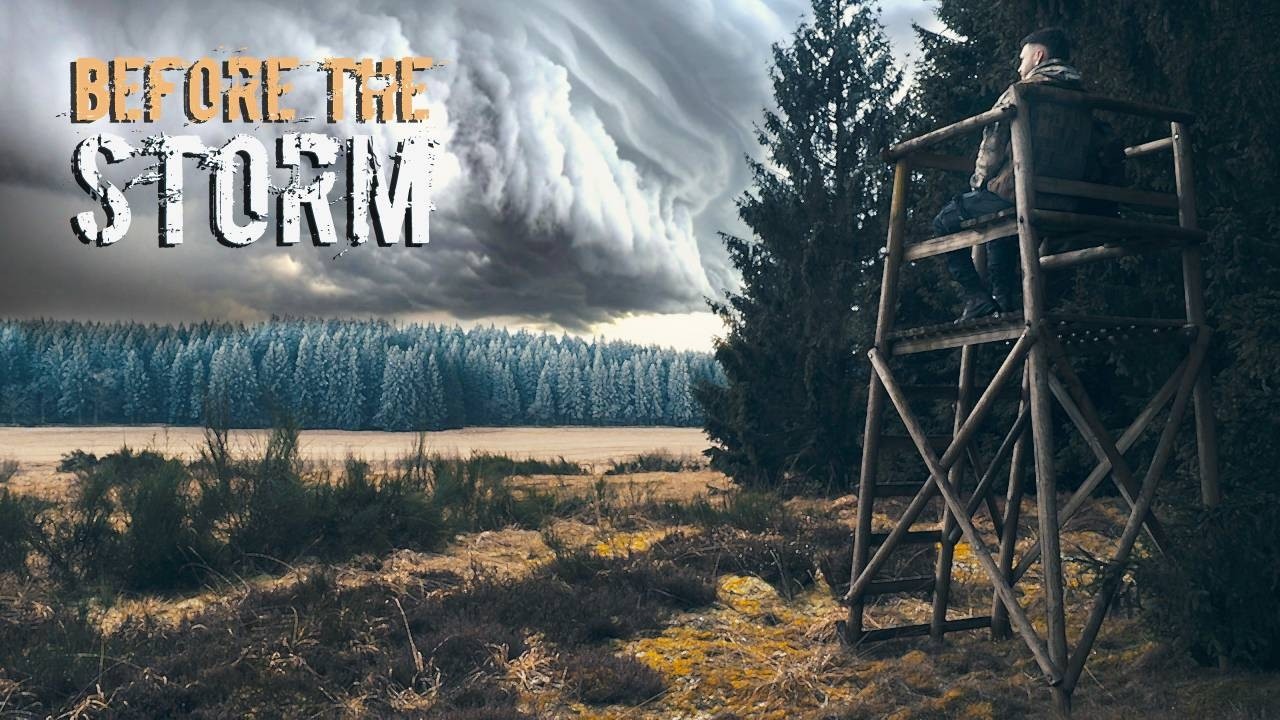Storm CAMPING in Freezing WINDS | From Calm to CHAOS