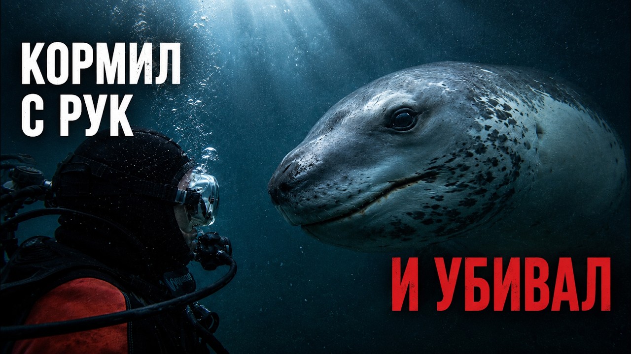 Он 4 дня кормил человека с рук &mdash; и он же убил женщину на глубине 70 метров