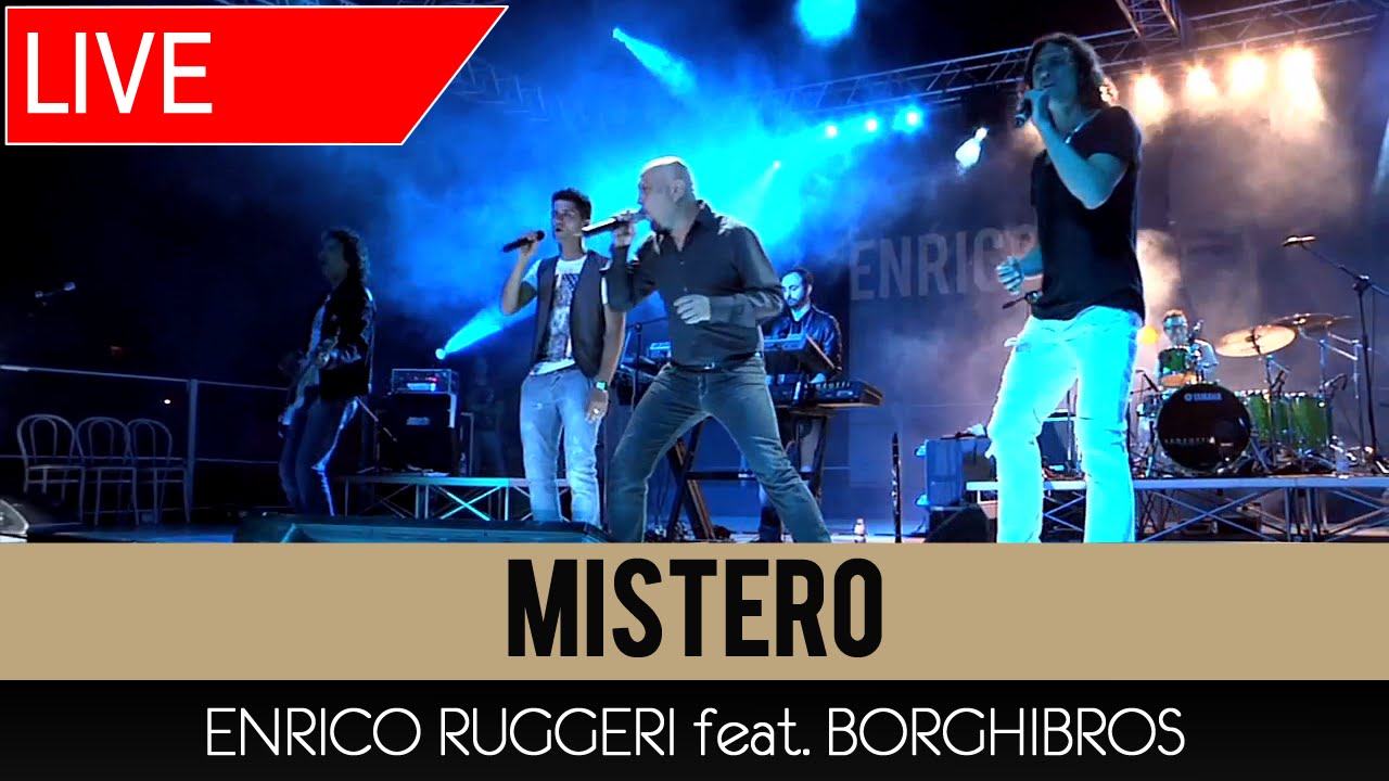 Mistero - Enrico Ruggeri feat. Borghi Bros (Live)