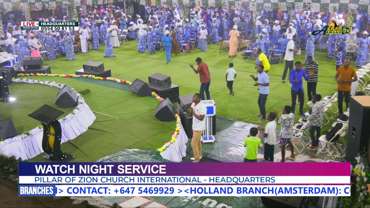 WATCH NIGHT SERVICE @HEADQUATERS ON 9TH JAN. 2026 BY EVANGELIST AKWASI AWUAH (2026 OFFICIAL VIDEO)